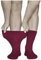 vitsocks Men's Extra Wide Top Loose Fitting Diabetic Socks (3 PAIRS) Swollen Feet Ankles Legs, wine red, 8.5-9.5