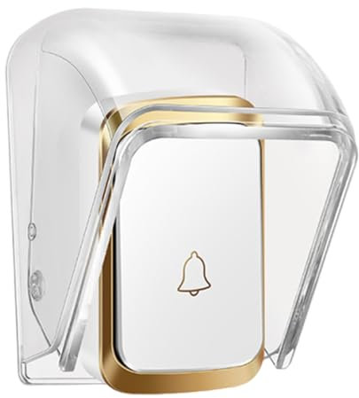 Doorbell Video: Ring Chime Silicone Protective Skin Weatherproof & Shockproof | Case for Ring 1, 2, 3 & Pro, Easy Instant Installation, pr