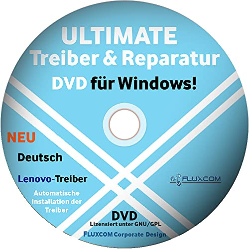LENOVO Treiber Ultimate DVD für Windows 7 8 10 11 XP Vista 32 & 64 Bit