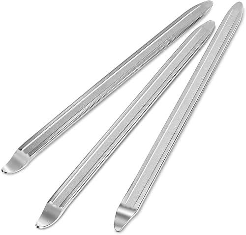 PIQIUQIU 3 leve di montaggio per moto, 30 cm, in acciaio al manganese, leva di montaggio per pneumatici, strumento di riparazione