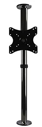 Supporti TV, TV LCD con Schermo Girevole a 360 Gradi con Supporto da Pavimento, Parete divisoria, ripiano Girevole, Mobile TV con Base Girevole, Staffa Girevole per TV da 19-40 Pollici