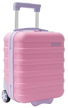 Cabin Max Anode Hartschalen Trolley 40x30x20 cm | 24L Handgepäck Koffer für Ryanair & Wizz Air Untersitz | Leichter Kabinentrolley Bordgepäck – Lunabop Kinder