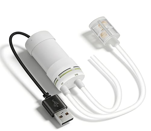 Pompa Dell'acqua Elettrica Autoadescante USB: Mini Pompa Dell'acqua, 5 V, Con Tubo Da 10 M, Design Portatile E Leggero, Pompas per Acqua Di Piccole Dimensioni per Piscina, Irrigazione, Acquario, St