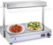 Royal Catering Chauffe-Plats Electrique RCHP-70 (2 Lampes halogènes, 1100W, température 0 – 110 °C, Acier Inoxydable et plexiglass)