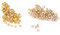 Hztyyier 100Pcs Rivet Rhinestone Bolzen Kristallniet Rhinestone Diamant Spitzen Nieten für Leder/Gurt/Handtaschen lederne Dekoration (6mm Gold)