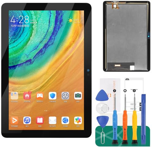 Ersatzteil-Set für Amazon Kindle Fire HD8 10. Generation LCD-Bildschirm HD8 10. 2020 Bildschirm Ersatz K72LL4 Display Touch Digitizer Montage (Schwarz ohne Rahmen)