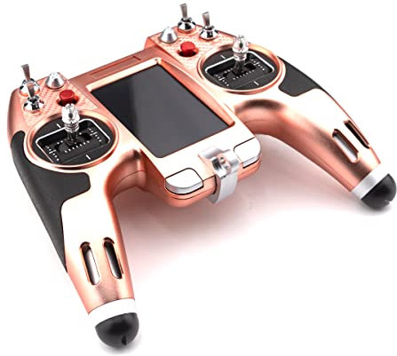 Flysky EdgeTx Rc Transmitter CNC Hall Gimbals 18-32 Kanal Elysim EL18 AFHDS 3, Champagner