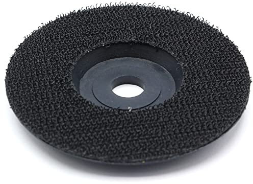 Reinigungsscheibe Schleifteller Schleifvlies Schleifscheiben Poliervlies 76 x 10 mm Reinigungsvlies für V2A INOX Alu Metall Edelstahl Teller Akku Winkelschleifer (1x Schleifteller)