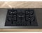 Piano Cottura a Gas 5 Fuochi 73 cm in Vetro colore Nero - GOA 7523/NB1