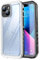 SPORTLINK for iPhone 13 Waterproof Case - Shockproof Heavy Duty Front and Back Cover [Built in Screen/Camera Protector] [IP68 Underwater] [Not Yellowing] 360 Full Body Protective - Black/Frosted Clear