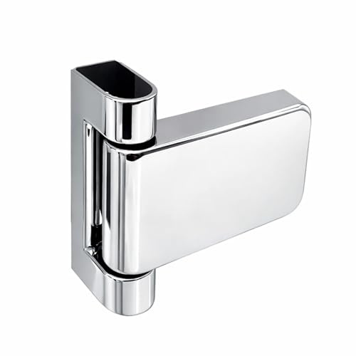 UAP 3D Adjustable T Flag Axis Door Hinges - High Security for All External uPVC Doors - Universal, Non-Handed Design for Optimal Functionality and Versatile Installation (21mm Rebate, Chrome)