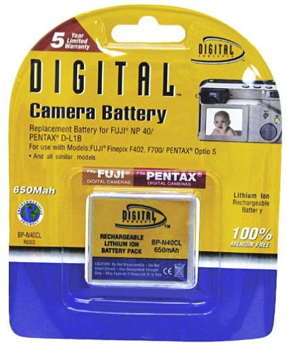 Fuji NP-40 equivalent battery