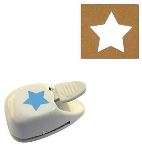 Artoz Papierstanzer - Kartenstanzer - Stern, 31mm - Stanze-Locher zum Kartenbasteln für Weihnachten, Einladungen, Hochzeit, Taufe, liebe Grüße und vieles mehr