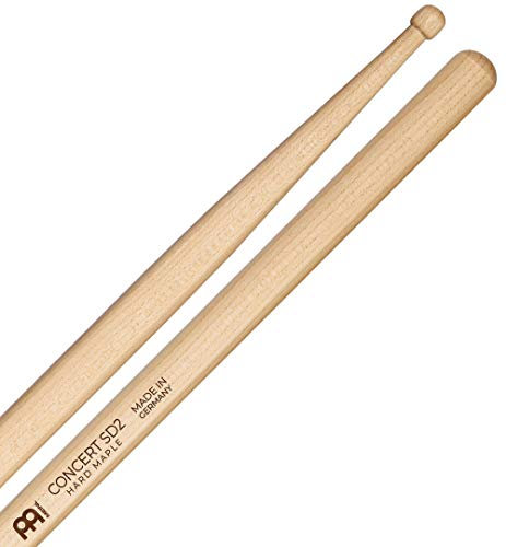 Meinl Stick & Brush Concert SD2 Drumsticks (16 Zoll) - Hard Maple - Schlagzeug Sticks (SB114)