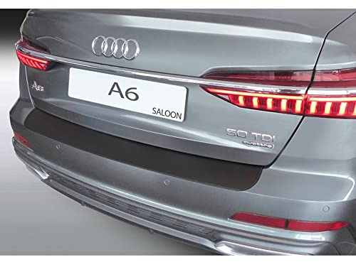 RGM ABS Heckstoßstangenschutz passgenau | kompatibel mit Audi A6 (C8) Limousine 06/2018- Schwarz