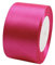 POPOYU Satinband Rose Rot 50mm, 23 Meters Dekoration Präsent Geschenkband breit Schleifenband, Stoffband für kleid Hochzeit, Taufe und Geburtstag Geschenke,Satin Dekoband, Deko Band Geschenkverpackung