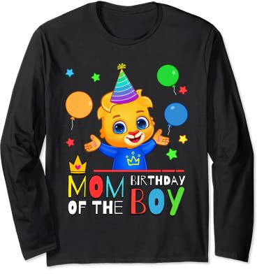 Mutter des Geburtstags Junge | Feiern Sie mit Lucas | Happy Birthday Langarmshirt