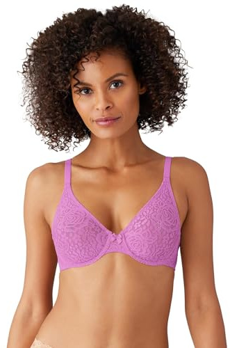 Wacoal Women's Halo Bügel-bh aus Spitze Bra, Opaque, First Bloom, 34D