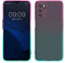 kwmobile Case kompatibel mit Oppo A16 / A16s / A54s - Hülle Handy - Handyhülle Zwei Farben Pink Blau Transparent
