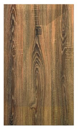 ONDEE - Piatto doccia NOLA3 - 90x120x3cm - Antiscivolo - Resina - Noce