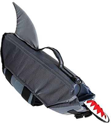 ifundom Chaleco Flotante para Perros Traje De Natación De Estilo Ropa De Entrenamiento para Mascotas Chaleco Reflectante para Piscina y Playa