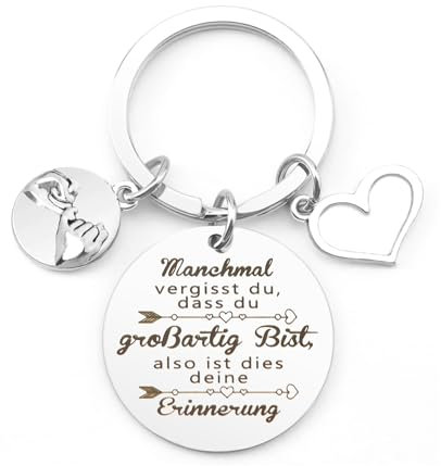 Geschenke Für Freundin Schlüsselanhänger Geschenk Für Frauen Abschiedsgeschenk Kollegen Geschenke Inspirierende Manchmal Vergisst Du Dass Du Grossartig Bist Motivationsgeschenk Weihnachtsgeschenke