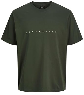 JACK & JONES Men's Jjestar Jj Tee SS Noos T-Shirt, Green (Duffel Bag), XL