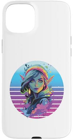 iPhone 15 Plus Elf woman headband pointed ears fantasy mystical dreamlike Case