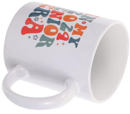 OKUMEYR Taza De Graduación Taza De Café De Graduación De La Taza De Café Manejar La Taza De Leche Taza De Café De Taza De Agua Decorativa Taza De Agua De Fiesta Cerámica