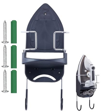 Ironing Board Hanger, Wall Mount for Ironing Board - Wall Mounted Ironing Stand | Hnager for Ironing Board the Door, Iron Hook with Maximum Width