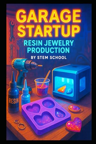 Garage Startup Resin Jewelry Production: Mold, Cure and Package Your Own Stunning Resin Art Kits