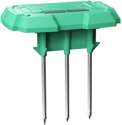 RAINPOINT Sensor de Humedad del Suelo WiFi TCS005FRF, Debe Utilizarse con Ordenador de riego inalámbrico TTV103WRF o TTV203WRF, y concentrador WiFi TWG004WRF, Solo Control RainPoint Tuya App(2,4 GHz)