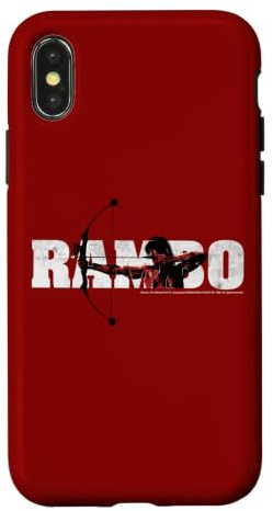 Hülle für iPhone X/XS Rambo Compound Bogen First Blood Part II