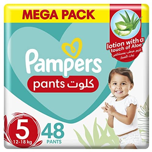 Pampers Pants diaper pants size 5 Junior 48 Pcs