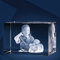 LOOXIS Personalisiertes 3D Laser-Foto vom eigenen Bild in Glas gelasert – Geschenk-Idee zu Weihnachten, Geburtstag, Hochzeitstag, Frauen und Männer – Quader, M Querformat