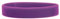 J&R Lot de 10 Bracelets en Silicone pour Enfants, Violet