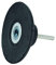 Crossarctic 2 x 7,6 cm Schleifscheibenhalter, Rollverriegelung, Scheiben-Pad, Schnellwechselscheiben-Adapter mit 6,35 mm Schaft, kompatibel mit Roloc-Schleifscheiben, 7,6 cm Schleifscheiben,