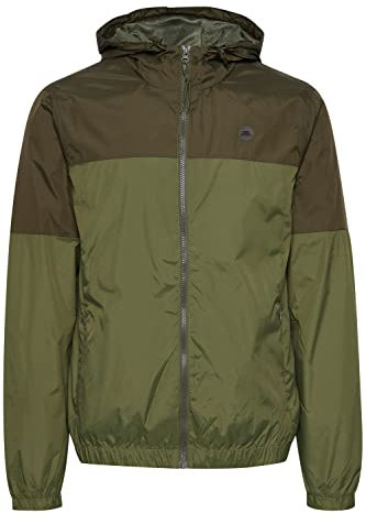 Blend BHVitus Veste demi-saison pour homme sans doublure avec col montant, Loden Green (180422), XL