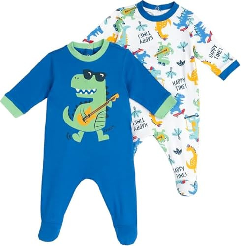Chicco, Grenouillères Bébé Fille et Garçon, en Coton, Vêtements Bébé 0-24 Mois, Designed in Italy