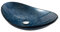 Haushaltsprodukte Aufsatzwaschbecken,Waschbecken Aus Glas Waschtisch, Oval Hand Waschschale Mit Wasserhahn Set,Waschschale Waschtisch (A)