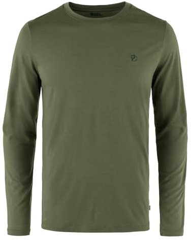Fjällräven Herren Abisko Wool LS M, Laurel Green, L