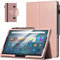 MoKo Funda para Amazon Fire MAX 11 Tablet (13ª Generación, 2023 Versión) 11 - Carcasa Delgada con Soporte Plegable para Kindle Fire 11 Tablet con Auto Activación/Reposo, Oro Rosa