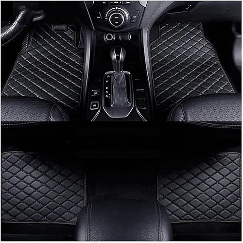 Auto Fußmatten für BMW X5 G05 2019-pr, Teppiche Bodenmatten Allwetter rutschfeste Auto Innenschutz Teppich Matte Zubehör,A/All-Black