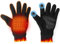 OBEST Elektrisch beheizte Handschuhe, wiederaufladbare Fünf-Finger-Heizhandschuhe, DREI-Gang-Temperaturregelung, Männer/Frauen Outdoor Indoor Warm, Reiten, Wandern, Skifahren