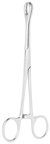 Outil De Pince à Piercing pour Le Corps, Pince à éponge Professionnelle pour Oreille, Lèvre, Nez, Langue, Septum, Pince à Bouche Ronde en Acier Inoxydable, Pince à épiler