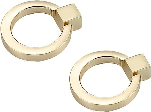 Vielseitige Schrankknöpfe, Kupfer-Schrankknöpfe, Schubladengriffe, Kleiderschrankgriffe, 2 Stück Schrankgriffe, Schubladentürgriffe, Griffe aus Zinklegierung, Möbelgriffe mit Schrauben, for Küche, Sch