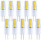 ITALASA 10er Pack G4 LED Lampen,2W Leuchtmitte,Ersatz 20W Halogen,Warmweiß 3000K Birne,12V,Nicht dimmbar