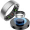 Smart Ring Fitnessring Smartringe für Herren Damen Ring Schlaf Herzfrequenz SpO2 Stress Frauen-Gesundheits-Tracker Aktivitätstracker IP68 Wasserdicht Gestensteuerung Schrittzähler Android iOS