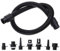 Adaptateur de pompe pour bateaux gonflables et tuyau d'air électrique avec 7 buses pour pagaie gonflable