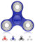 EVIDA Fidget Spinner Premium Bearing Durable Bau NON-3D Gedruckt Spinnen Glatte Langzeit Fidget Spielzeug ADHS Relief Stress Reducer Hand Spinner Ruhig (Blau)
